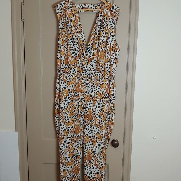 Victoria's Secret Pants - Vintage 90s Victorias Secret Baroque Wrap Jumpsuit